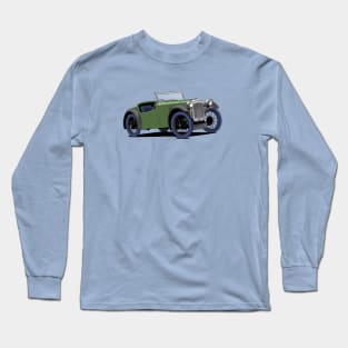 Green Austin 7 Car Long Sleeve T-Shirt